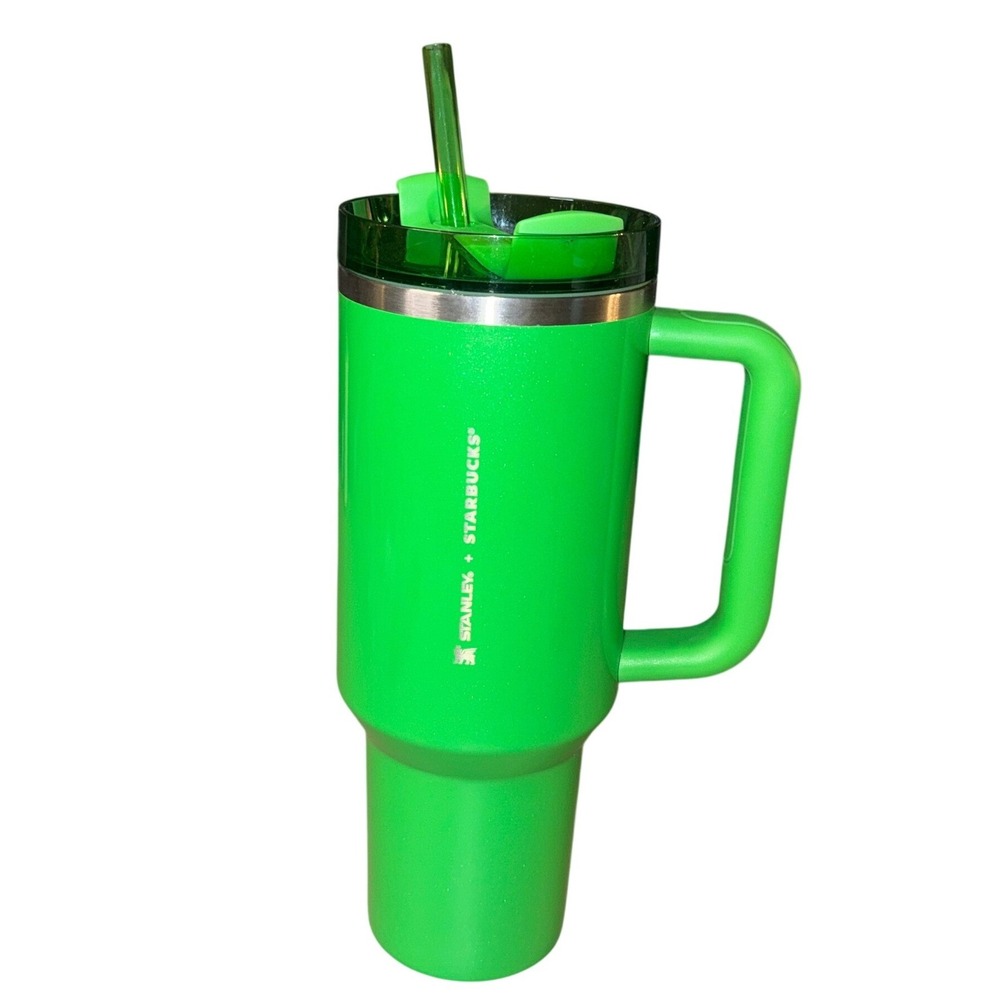 Stanley x starbucks limited edition pearl green 40oz